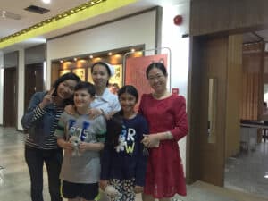 Patient in China zur Stammzellbehandlung für Autismus